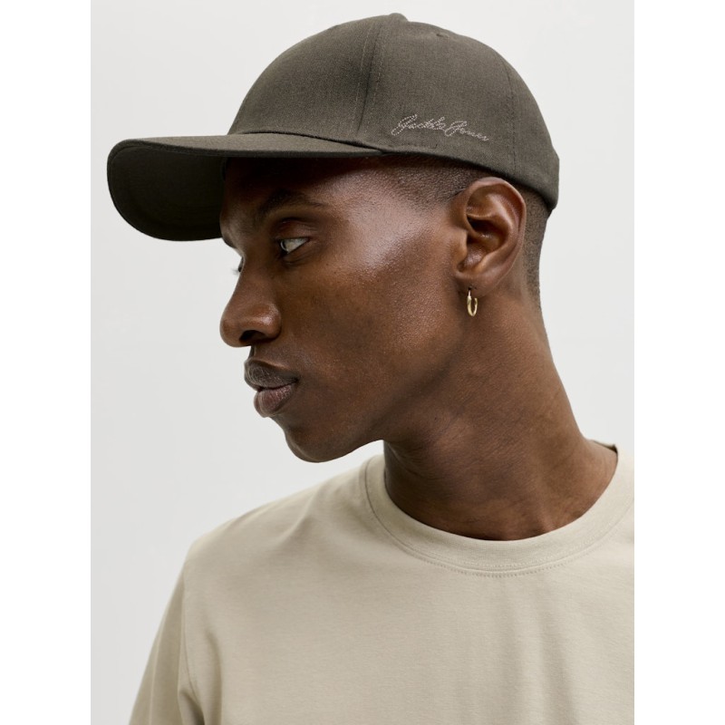 JACK & JONES Base Louis Hør Blend Kasket - Falcon