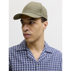 JACK & JONES Base Louis Hør Blend Kasket - Dusty Olive