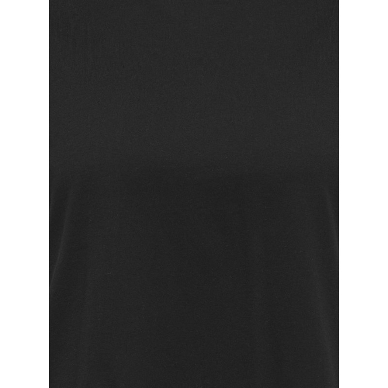 ONLY CARMAKOMA Macy Kortærmet Blonde Top - Sort