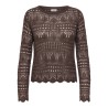 JDY Sun Lay Strik Pullover - Chicory Coffee
