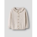 NAME IT Mini Diame Langærmet Strik Cardigan - Peyote Melange