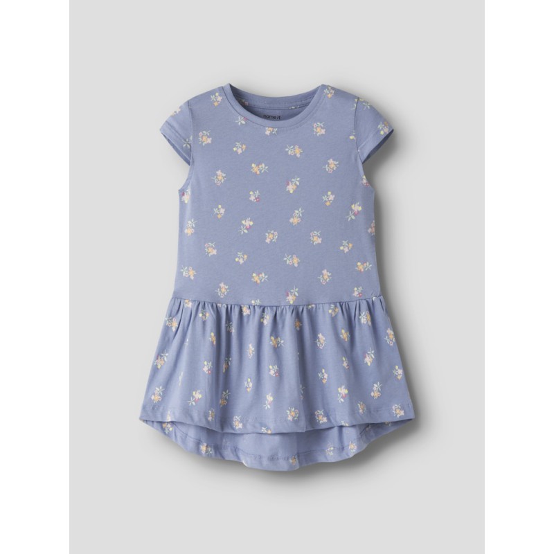 NAME IT MINI Vigga Capsl Kjole - Purple Impression / Flower Bundle