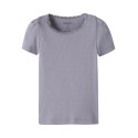 NAME IT MINI Kab Top - Lavender Gray