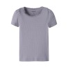 NAME IT MINI Kab Top - Lavender Gray