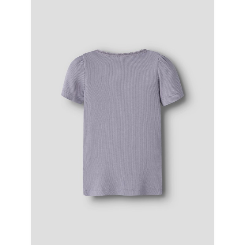 NAME IT MINI Kab Top - Lavender Gray
