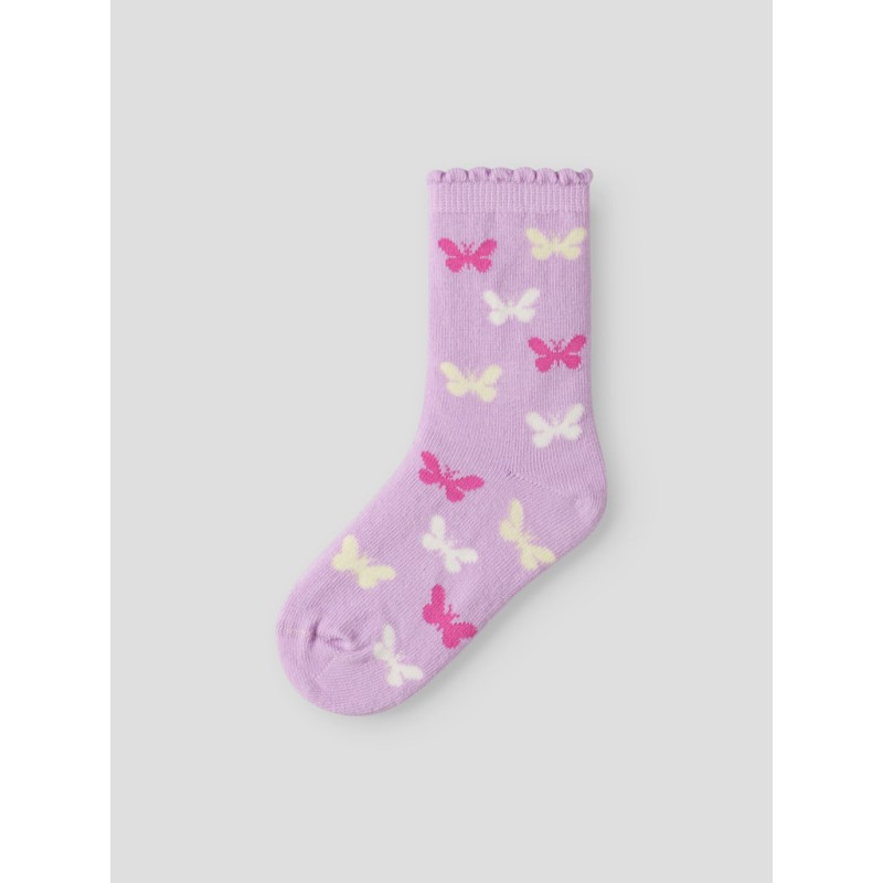 NAME IT MINI Jola 3-Pak Strømper - Pear Sorbet Pirouette / Strawberry Moon