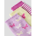 NAME IT MINI Jola 3-Pak Strømper - Pear Sorbet Pirouette / Strawberry Moon