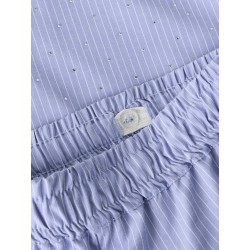 NAME IT Kids Floritta Brede Bukser - Purple Impression