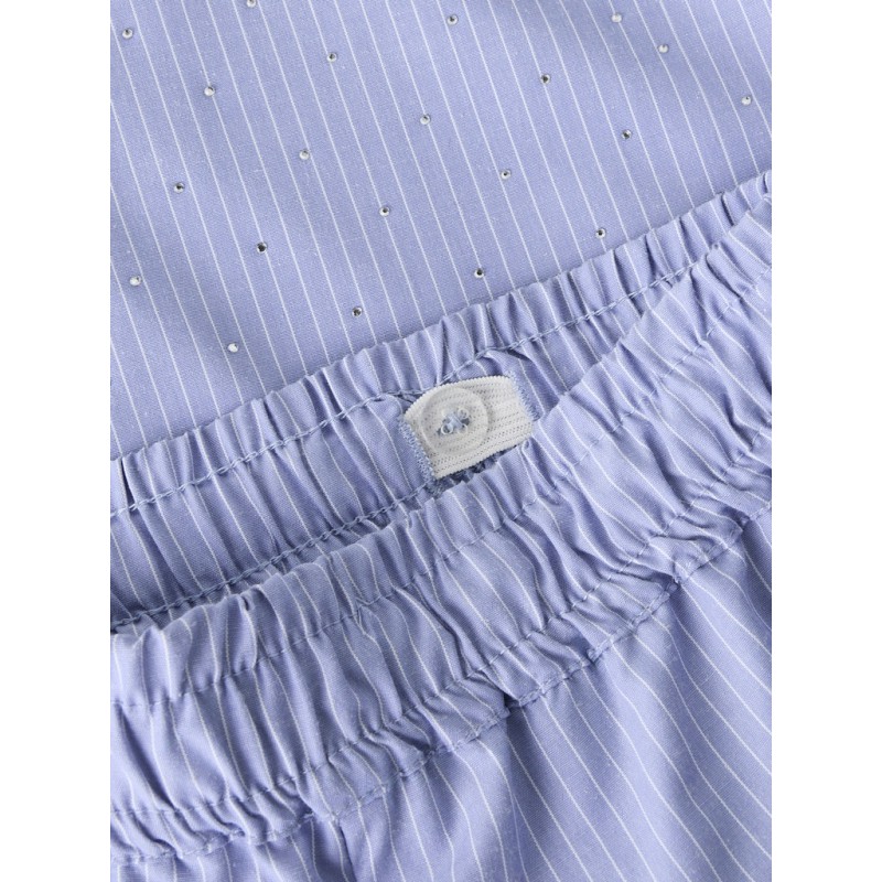 NAME IT Kids Floritta Brede Bukser - Purple Impression