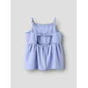 NAME IT Kids Floritta Strop Top - Purple Impression
