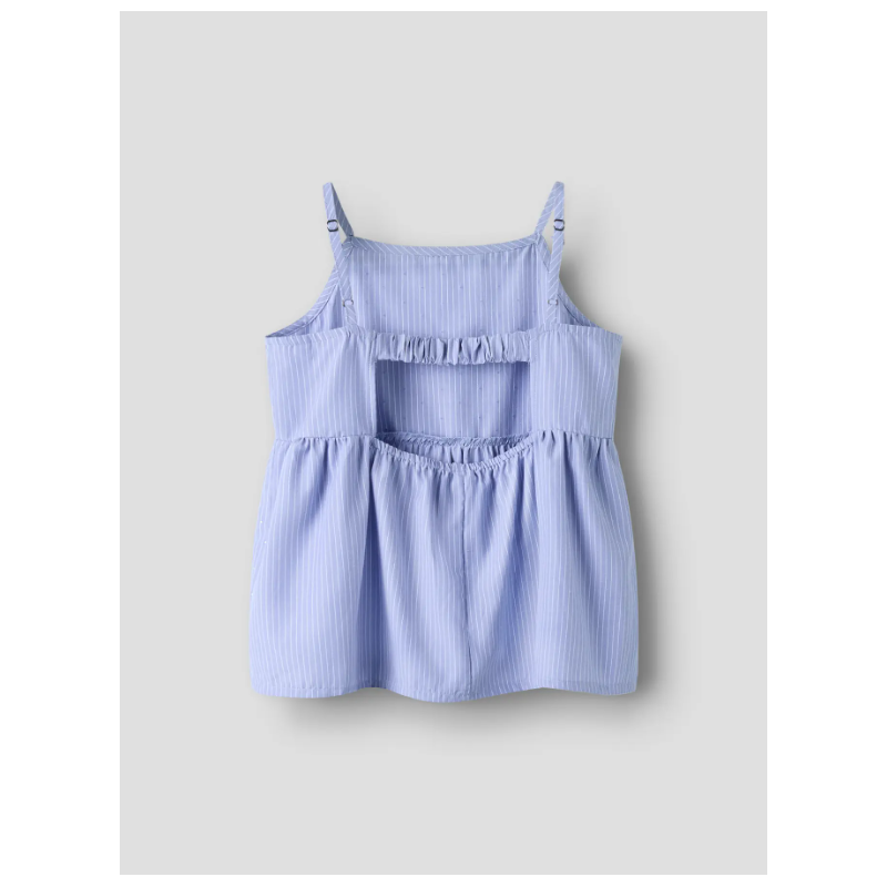 NAME IT Kids Floritta Strop Top - Purple Impression