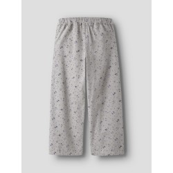 NAME IT Kids Drita Brede Bukser - Lavender Gray