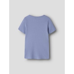NAME IT Kids Nakal Kortærmet Slim Top - Purple Impression