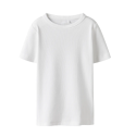 NAME IT Kids Nakal Kortærmet Slim Top - Bright White