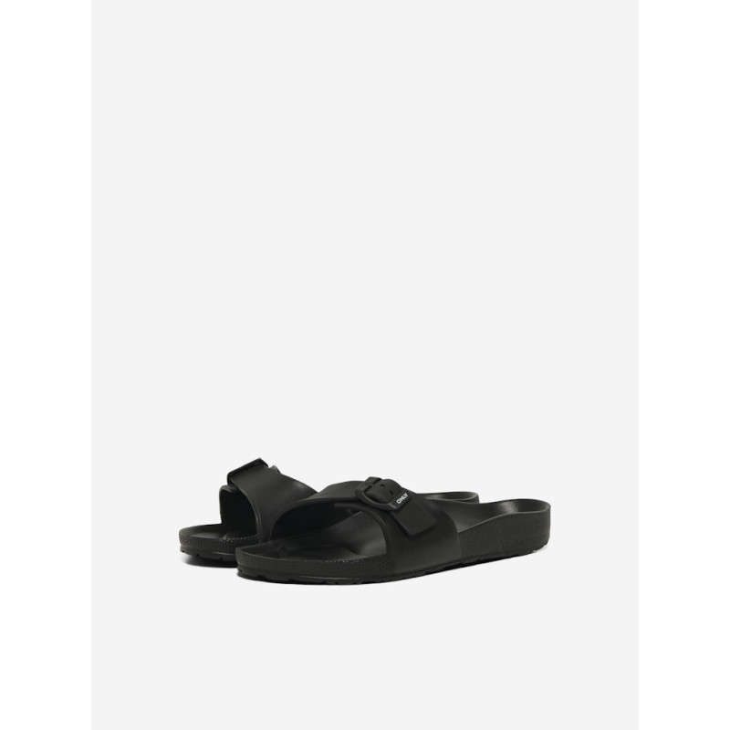 ONLY SHOES Cindy One Strap Eva Sandaler - Sort
