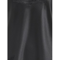 ONLY Bella Strop satin Blonde Top - Black and white dots