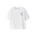NAME IT Kids Francine Kortærmet Relaxed T-shirt - Bright White
