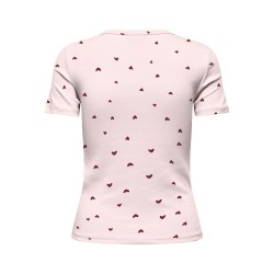 JDY Lucky S/S Rund Hals T-shirt - Fragrant Lilac