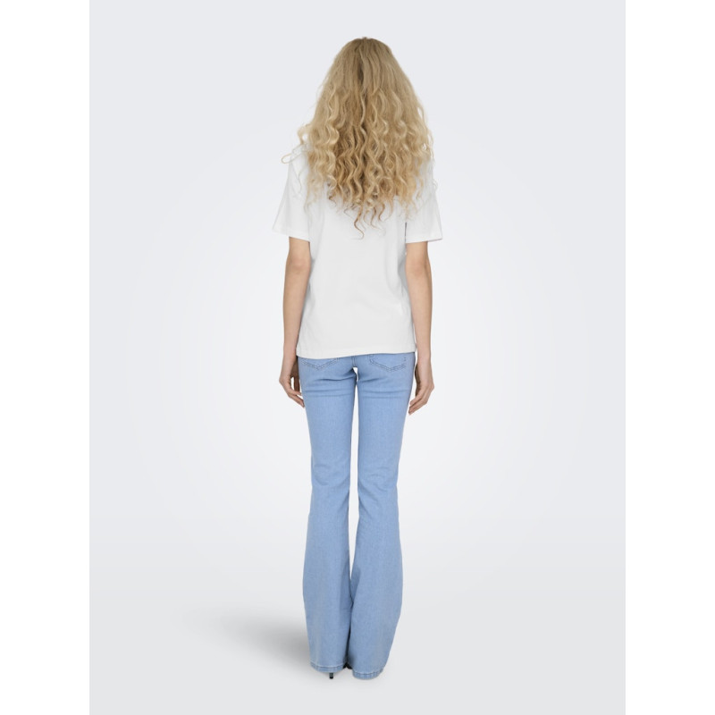 ONLY Monja T-shirt - Hvid