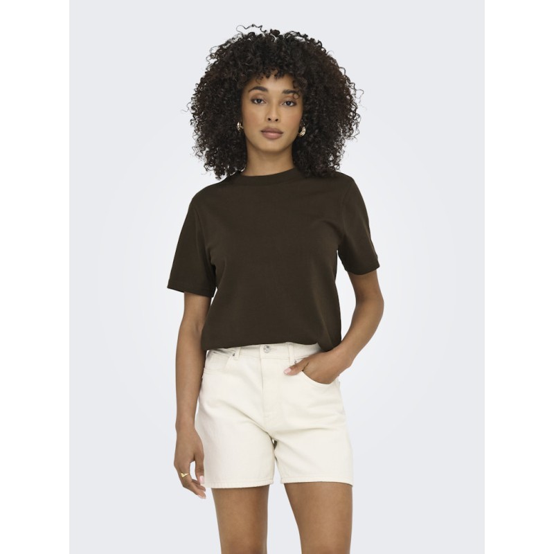 ONLY Monja T-shirt - Chocolate Torte