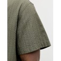 JACK & JONES Plus Tyson Resort kortærmet Skjorte - Vetiver