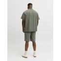 JACK& JONES Plus Jaiden Tyson Jogger Shorts - Vetiver
