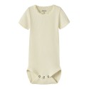 NAME IT Baby Kab Rib Kortærmet Bodystocking - Pear Sorbet