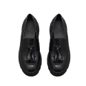 Italia Tassel Loafers Med Krokodille Effekt - Sort