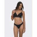 ONLY Chloe Blonde Paddet Bralette - Sort