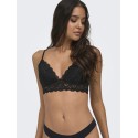 ONLY Chloe Blonde Paddet Bralette - Sort