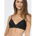 ONLY Chloe Blonde Paddet Bralette - Sort