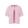 PIECES Bree S/S Strik Cardigan - Roseate Spoonbill