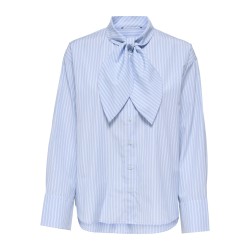 ONLY Disako Langærmet Sløjfe Skjorte - Windsurfer