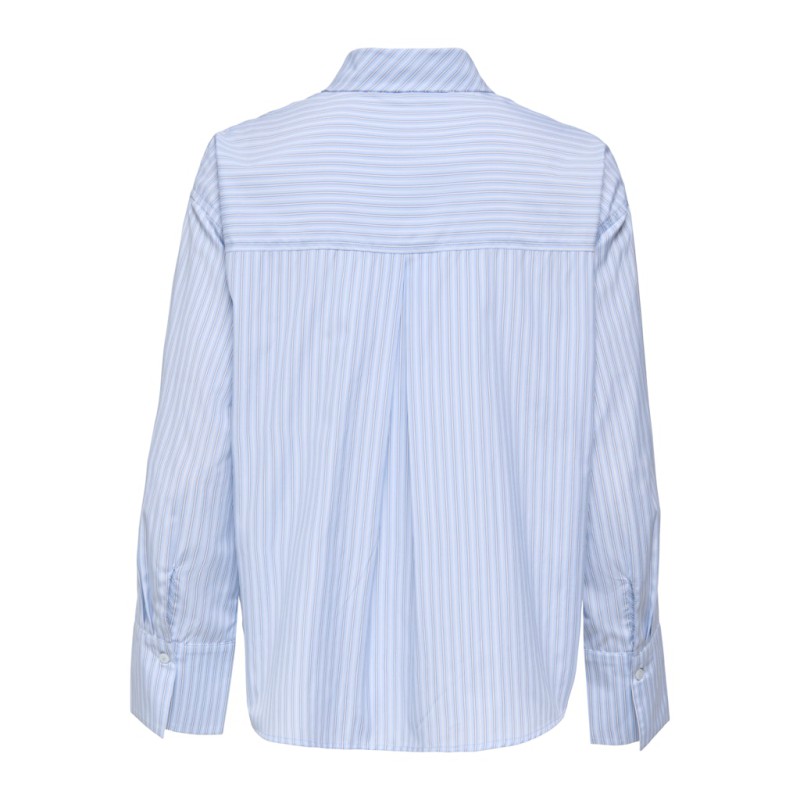 ONLY Disako Langærmet Sløjfe Skjorte - Windsurfer