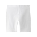 NAME IT Kids Vivian Kort Leggings - Bright White