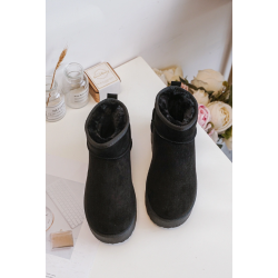 ITALIA Kids Platform Bamsesko M. Høj skaft - Sort