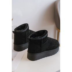 ITALIA Kids Platform Bamsesko M. Høj skaft - Sort