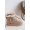 ITALIA Kids Platform Bamsesko M. Høj skaft - Beige