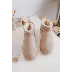 ITALIA Kids Platform Bamsesko M. Høj skaft - Beige