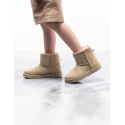 ITALIA Kids Platform Bamsesko M. Høj Skaft - Taupe