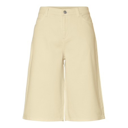 PIECES Sky denim shorts - French Vanilla