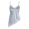ONLY Bella Strop satin Blonde Top - Niagara Mist