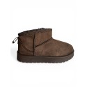 ITALIA Kids Platform Bamsesko - Brown