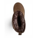 ITALIA Kids/Mini Platform Bamsesko M. Lav skaft - Brown