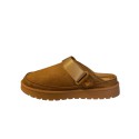 ITALIA Kids Faux Suede Slippers Med Hælrem - Camel