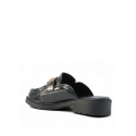 ITALIA Platform Slip-on sandaler med plateau - Sort