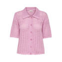 JDY Robin S/L Strik Cardigan - Bonbon