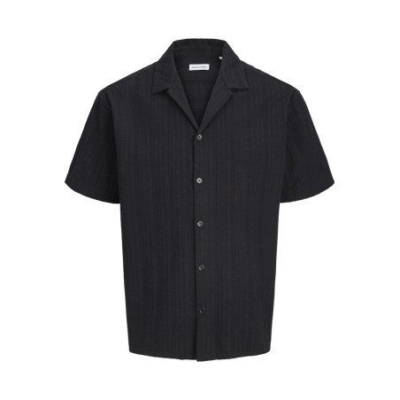 JACK & JONES Tyson kortærmet resort skjorte - Black