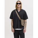 JACK & JONES Tyson kortærmet resort skjorte - Black