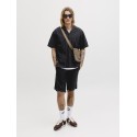 JACK & JONES Tyson kortærmet resort skjorte - Black